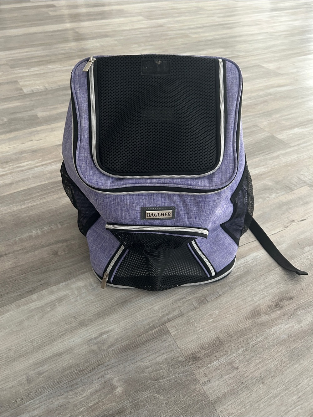 Baglher Purple Small Pet Carrier Backpack